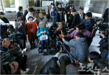 일제강점기때강제동원된근로정신대피해할머니들(사진=박종민기자/자료사진)
