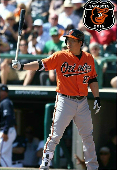 김현수(사진=볼티모어오리올스홈페이지)