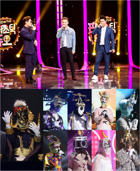 (위부터)SBS'판타스틱듀오'와MBC'복면가왕'.(사진=SBS,MBC제공)