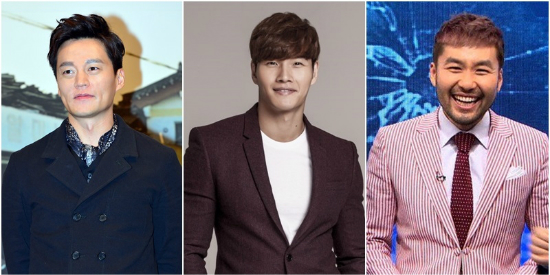 (왼쪽부터)이서진,김종국,노홍철(사진=각소속사,KBS제공)