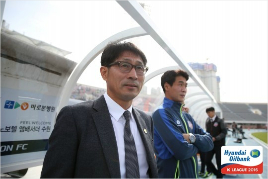 수원FC조덕제감독.(사진=한국프로축구연맹제공)