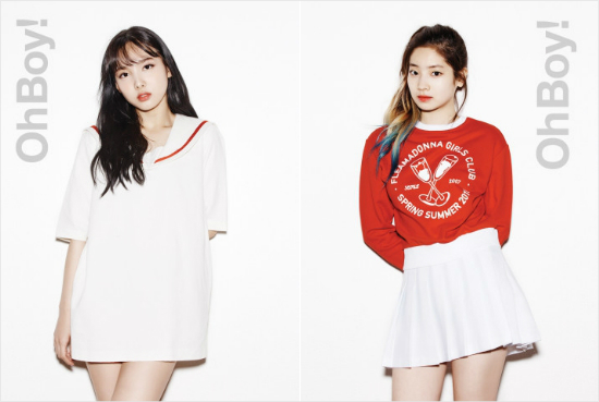 나연,다현.(사진=JYP엔터테인먼트제공)
