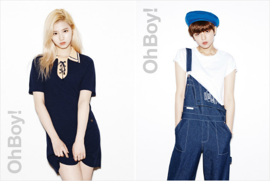 사나,정연.(사진=JYP엔터테인먼트제공)