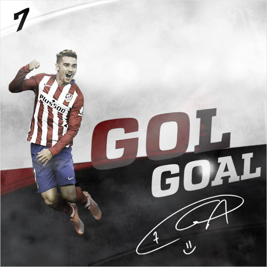 앙투안그리즈만이알리안츠아레나에서넣은골은펩과르디올라감독과바이에른뮌헨의챔피언스리그결승진출을저지한'결정적한방'이었다.(사진=아틀레티코마드리드공식페이스북갈무리)