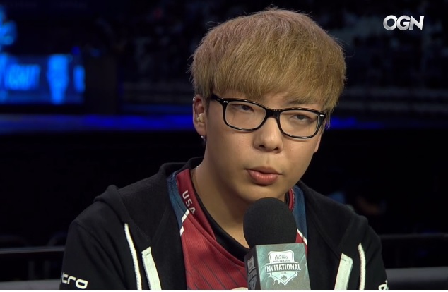 CLG의 미드 라이너 'huhi' 최재현(사진=OGN 생중계 캡처).