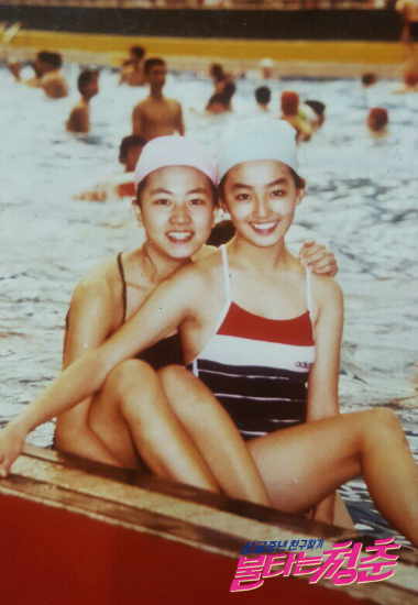 1980년대하이틴스타김혜선(왼쪽)과이연수(사진=SBS제공)