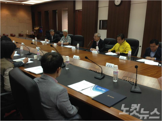 11일오전태릉선수촌에서조영호대한체육회사무총장,최종삼태릉선수촌장등이입석한가운데제1차경기력향상위원회가개최됐다(사진=노컷뉴스)