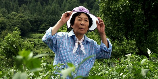 영화'할머니는1학년'속배우김진구.(사진=영화'할머니는1학년'스틸컷)