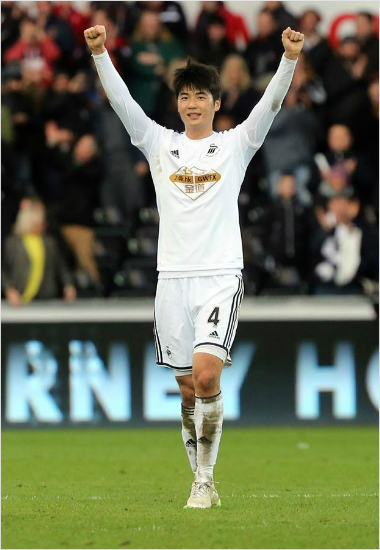 기성용.(사진=스완지시티페이스북)