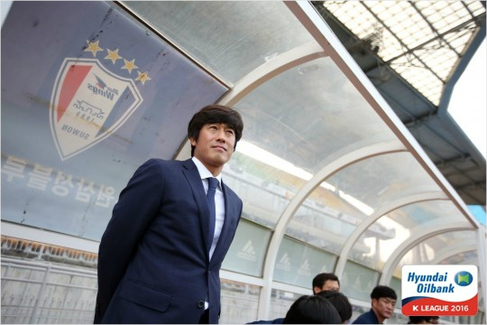 수원삼성서정원감독.(사진=한국프로축구연맹제공)