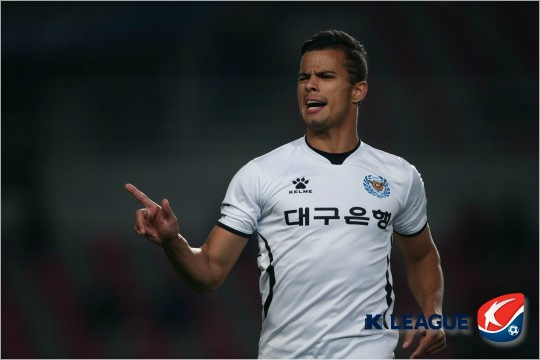 K리그클래식제주유나이티드는지난시즌K리그챌린지득점왕을차지한브라질출신공격수조나탄의영입을추진하고있다는공식입장을밝혔다.(사진=한국프로축구연맹제공)