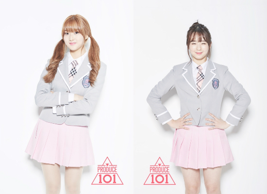 한혜리(왼쪽),심채은(사진=CJE&M제공)