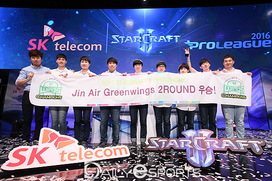 진에어 그린윙스, 1년10개월만에 프로리그 라운드 석권