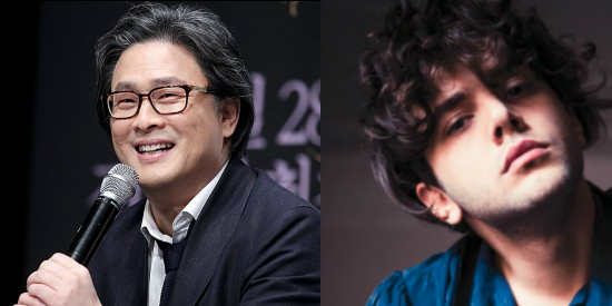 박찬욱감독(왼쪽)과자비에돌란감독(사진=자료사진)