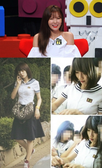 '포미닛'의현아(사진=SBS제공)
