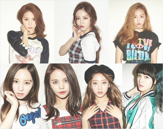 그룹CLC.(사진=큐브엔터테인먼트제공)