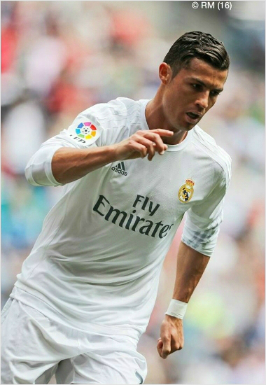 크리스티아누호날두.(사진=레알마드리드페이스북)