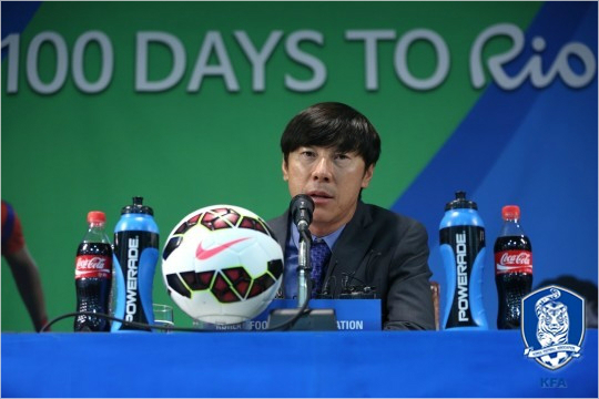 신태용올림픽축구대표팀감독.(사진=대한축구협회제공)