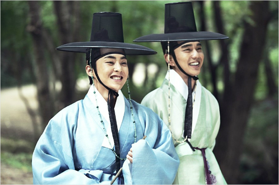 영화'봉이김선달'에출연한엑소시우민.(사진='봉이김선달'스틸컷)
