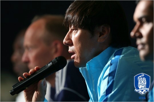 리우올림픽본선에진출한4개국이출전하는친선대회에나서는신태용감독은현재대표팀의전력이자신의구상의7~80%수준이라고밝혔다.(사진=대한축구협회제공)