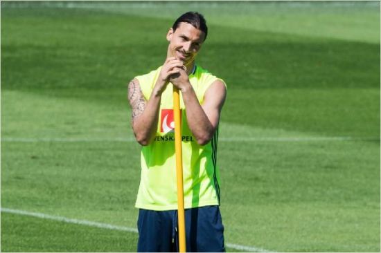 즐라탄이브라히모비치.(사진=ESPN영상캡처)