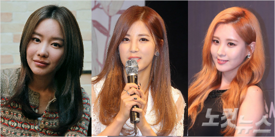 배우김아중,에이핑크초롱,소녀시대서현.(사진=자료사진)