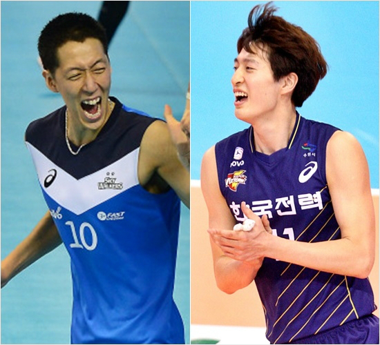 현대캐피탈과한국전력은센터윤봉우와우상조를맞바꾸는1대1트레이드를단행했다.(사진=한국전력빅스톰제공)