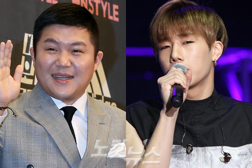 조세호(왼쪽),인피니트성규(자료사진)