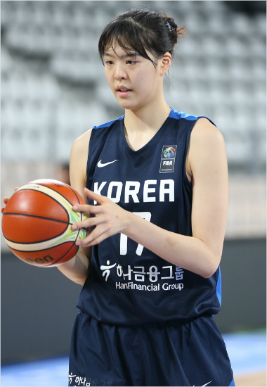 박지수.(사진=대한민국농구협회제공)