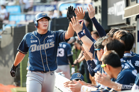 NC다이노스나성범이한국야구위원회(KBO)가20일발표한올스타전2차집계에서도1차에이어1위를질주했다.(사진=NC다이노스제공)