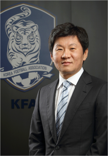 정몽규대한축구협회장이차기회장출마를위해사임했다.(사진=대한축구협회제공)