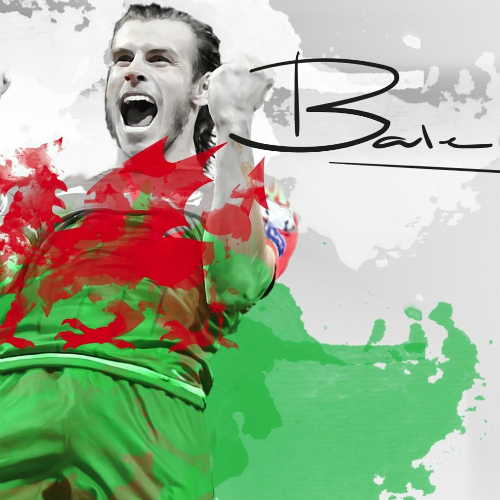 웨일스의가레스베일이21일열린'2016유럽축구선수권대회(유로2016)'러시아전에서득점을기록해팀의3-0완승을이끌었다.(사진=유로2016공식트위터캡처)