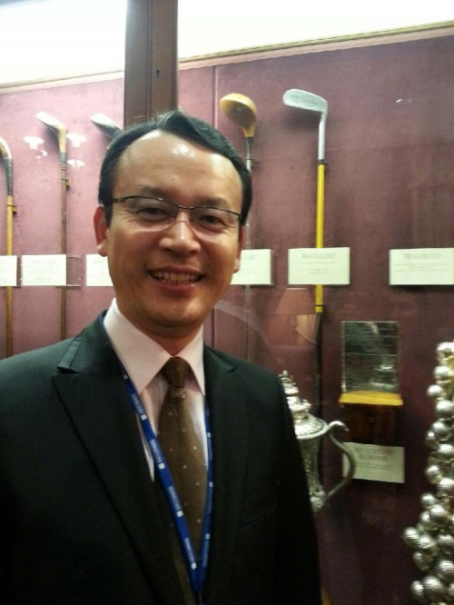 ▲최진하KLPGA신임경기위원장.사진=KLPGA제공