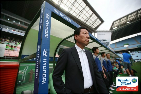 전북최강희감독.(사진=한국프로축구연맹제공)