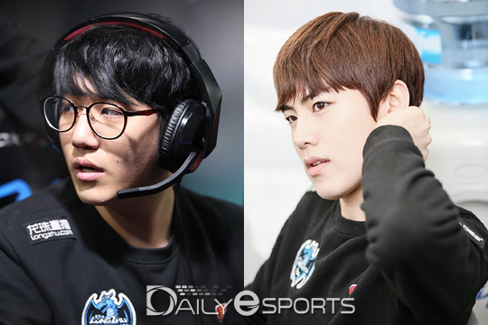 롱주 김태일(왼쪽)과 이호종.