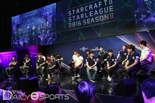 스타리그 시즌2 조 지명식 진행…박령우와 강민수가 만든 'kt 팀킬'