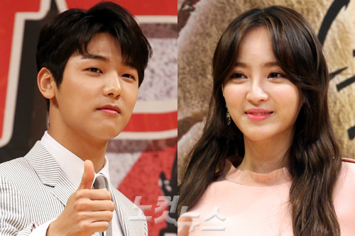 강민혁(왼쪽),정혜성(자료사진)