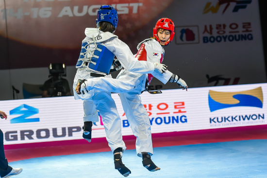 '발차기로금메달따낸다!'태권도국가대표김소희가생애첫올림픽무대에서금메달을노린다.(사진=WTF제공)