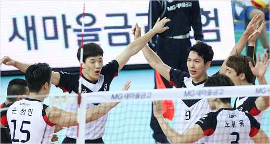 현대캐피탈은일본의제이텍트와'스피드배구'대결에서세트스코어3-0의쉬운승리를거뒀다.(사진=KOVO제공)