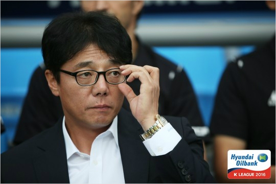 서울황선홍감독.(사진=한국프로축구연맹제공)