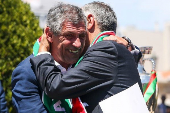 산토스감독.(사진=UEFA트위터)