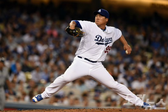 '또부상'메이저리그LA다저스의류현진이20일(한국시각)팔꿈치통증으로부상자명단에올랐다.(사진=노컷뉴스DB)