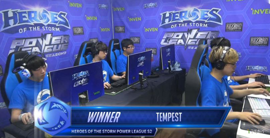 템페스트. (사진=인벤 방송국 중계 캡처)
