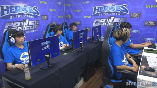 템페스트. (사진=인벤 방송국 중계 캡처)