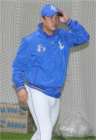 해외도박혐의에대해경찰이불구속기소의견을낸삼성안지만.(자료사진=삼성)