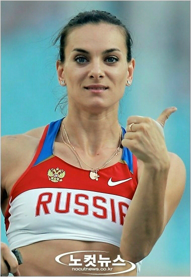 '미녀새'옐레나이신바예바를리우올림픽에서볼수없게됐다.(자료사진)