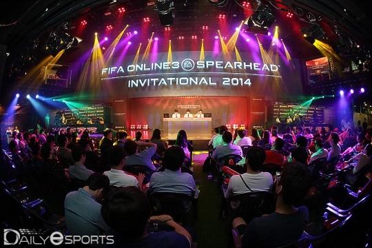 2014년 초청전으로 진행된 피파온라인3 인비테이셔널.