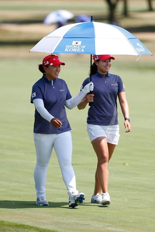 ▲양희영-전인지.사진=LPGA제공