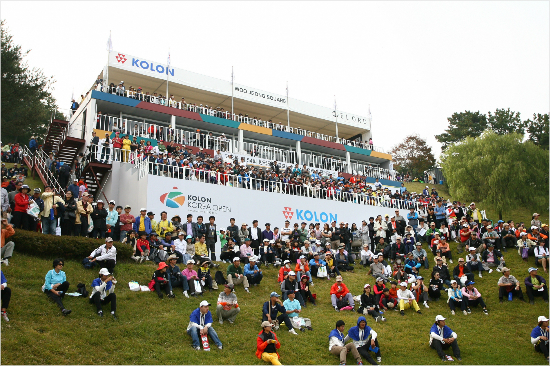 한국오픈전경.(사진=코오롱한국오픈조직위원회제공)