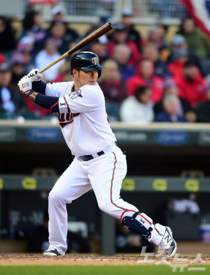 '감잡았어!'박병호(30·미네소타)가23일(한국시각)열린트리플A경기에서홈런포를가동했다.(사진=노컷뉴스DB)